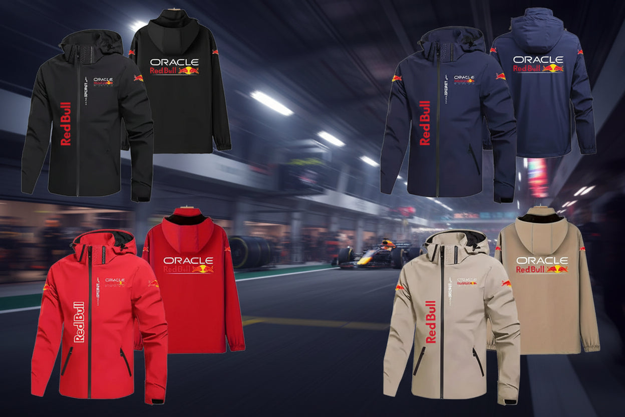 Veste Red Bull imperméable et coupe-vent -Unisexe