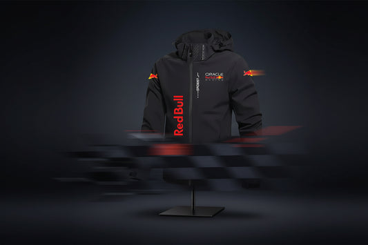 Veste outdoor Red Bull imperméable et coupe-vent à capuche – Homme & Femme